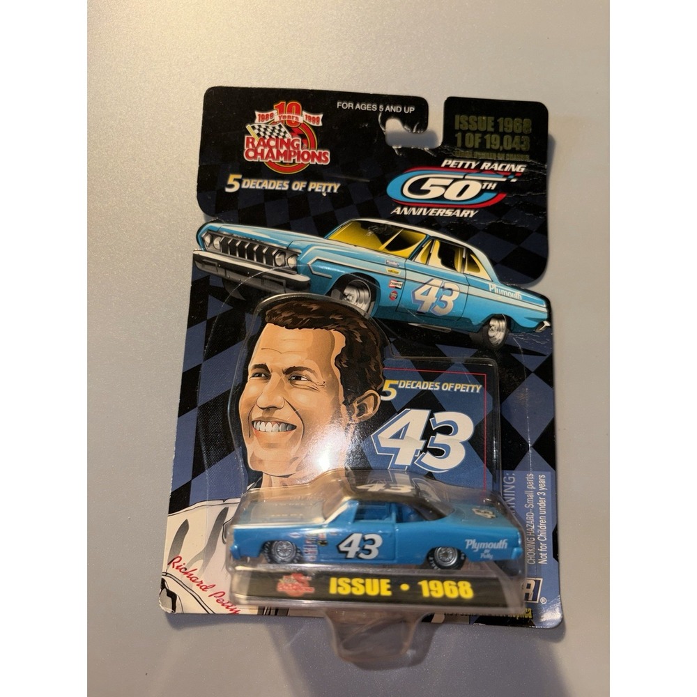 1968 NASCAR Racing Champions Petty Racing 50th Anniversary Issue Plymouth